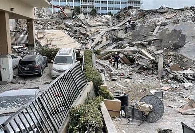 Collapsing Miami building in US kills one after explosion, 99 missing