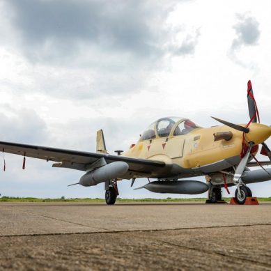 Super Tucano now aircraft of choice in Africa for light attack, manned intelligence