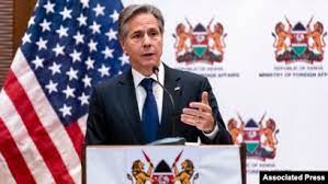 US secretary of state cautious on democracy gospel in his ‘America is back’ visit to Kenya