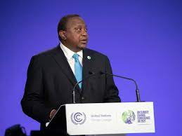 Kenya President tells conference the African nation has a plan for low carbon emissions by 2030