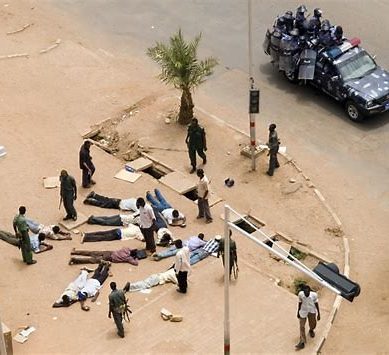 Soldiers shoot five rioters dead as civilians protest Sudan’s ruling  junta tightens hold on power