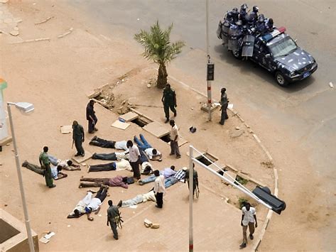 Soldiers shoot five rioters dead as civilians protest Sudan’s ruling  junta tightens hold on power