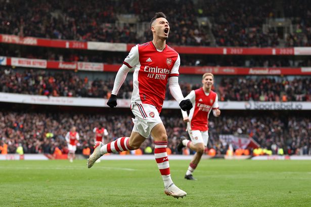 Arsenal’s Gabriel Martinelli gradually rising again after injury setbacks that slowed him down last season