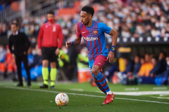 Aubameyang puts former coach to shame with a hattrick as Barcelona sees off Valencia in La Liga clash