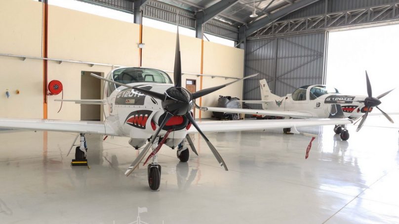Kenya’s president inaugurates Kenya Air Force Aviation Centre of Excellence that will also serve private firms