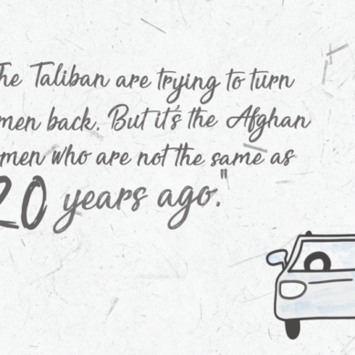 Resetting Afghan woman’s agenda: How woman defied Taliban, went to school, opened and now driving her car
