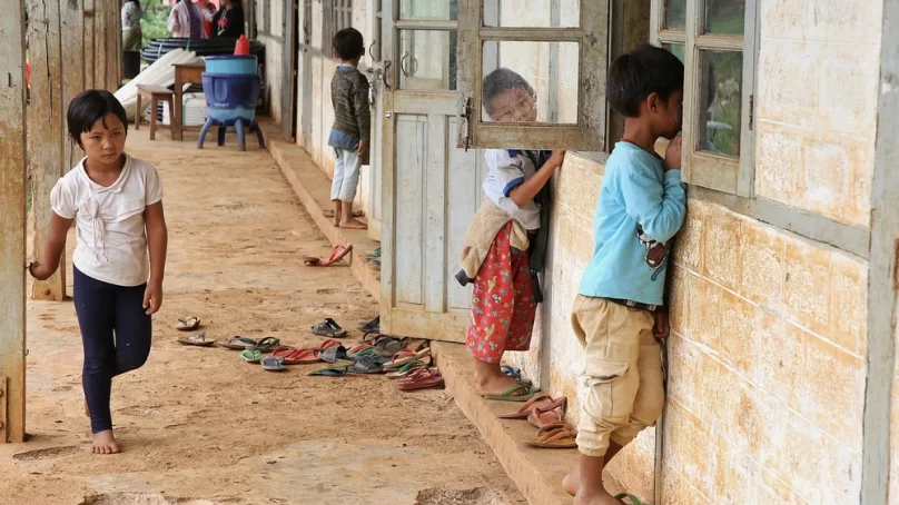 How Myanmar children are defying bombs to attend schools run by striking civil servants and volunteers