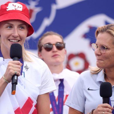Victorious England women’s manager Sarina Wiegman has stirred ‘women can manage men’s teams’ talk