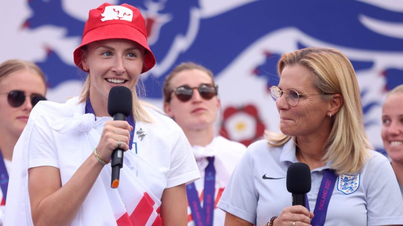 Victorious England women’s manager Sarina Wiegman has stirred ‘women can manage men’s teams’ talk