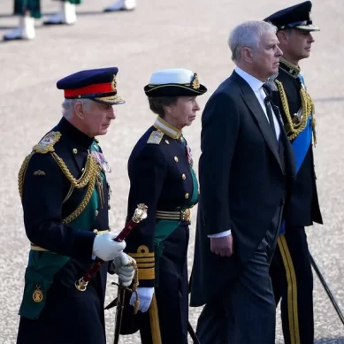 Tensions soar in Queen’s family as Prince Andrew is heckled during funeral procession in Edinburgh