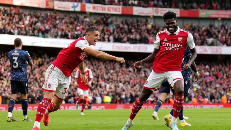 Nowhere to run to in the Forest as Arsenal gun down Nottingham in 5-0 hiding to reclaim summit