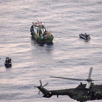 French Navy intercept cocaine from Brazil worth $150 million in West Africa’s Gulf of Guinea