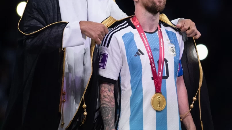 Omani MP offers Messi $1 million for special robe the World Cup winner wore while receiving trophy