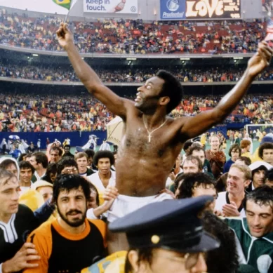 Beautiful game’s deity? A reporter once asked Pele if his fame was comparable to that of Jesus Christ