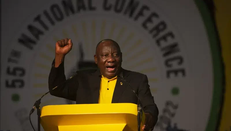 Days after he survived censure for graft South African president urges his party to fight vice