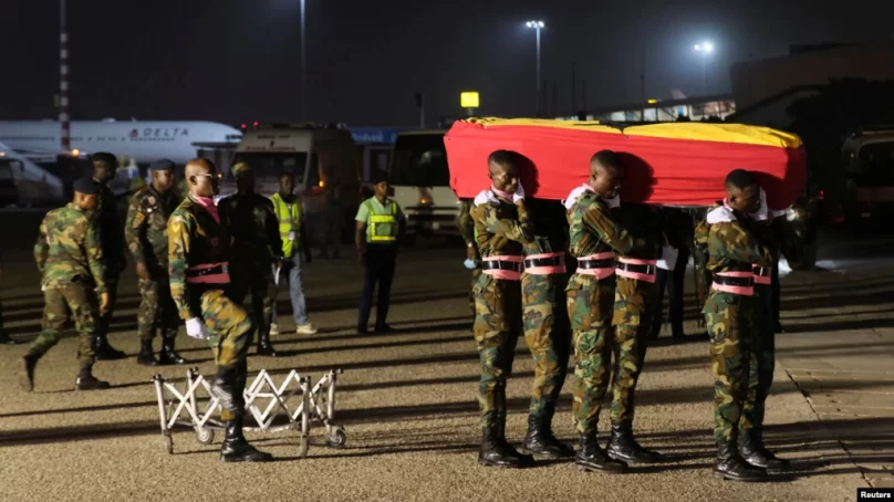 Body of Ghanaian football star Christian Atsu killed in Turkey earthquake arrives home
