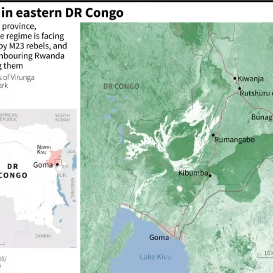 Fighting flares up in troubled eastern DR Congo hours after EAC called for pullback by armed groups