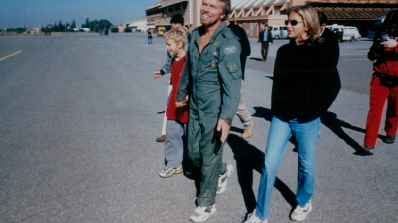 Billionaire Richard Branson says family and business need not be separate, following your dreams emboldens your children