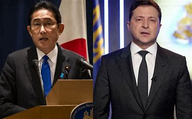 Ukraine war: Japanese prime minister lands in Kyiv hours after Chinese president meets Russian president