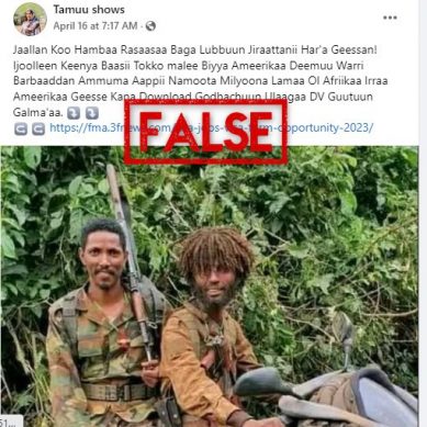 US embassy in Ethiopia raises red flag over Facebook post that promises two million Africans free travel