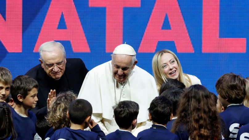 Pope: Only rich can have children in Italy as savage free market scares youth from marrying