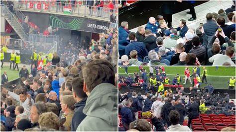 Europa League: Stadium safety questioned after AZ Alkmaar thugs attack West Ham players, supporters