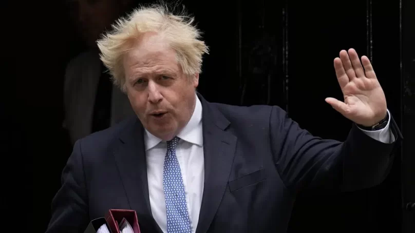 Privileges committee finds former British PM Boris Johnson guilty of lying, bans him from parliamentary premises