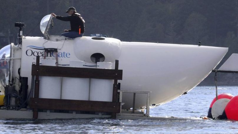 Hope of finding missing Titanic submersible recedes as critical 96-hour mark for oxygen supply nears