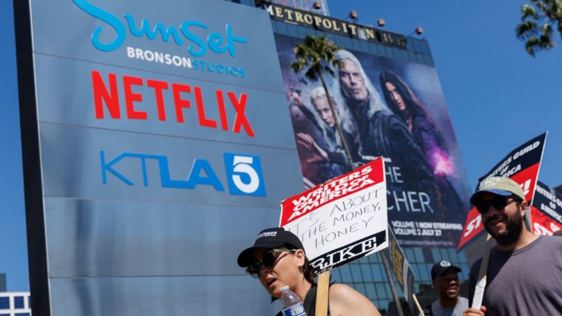 How Hollywood twin strikes have hit radio, TV schedules in US as actors and scripters keep off screen