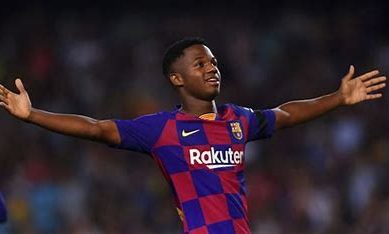 Arsenal interest in Barcelona forward Ansu Fati tickles Catalan top brass who are keen on a deal