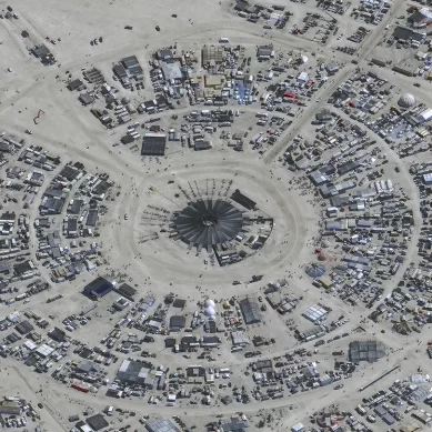 Burning Man flooding strands thousands at Nevada site, where revellers were stuck in foot-deep mud