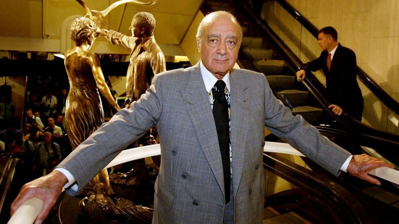 Mohamed al-Fayed, ex-Harrods owner whose son died with Princess Diana, dies aged 94