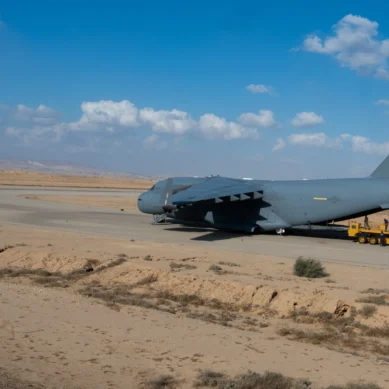 Evidence shows US was expanding military base in Israel’s Negev Desert two months before Gaza war