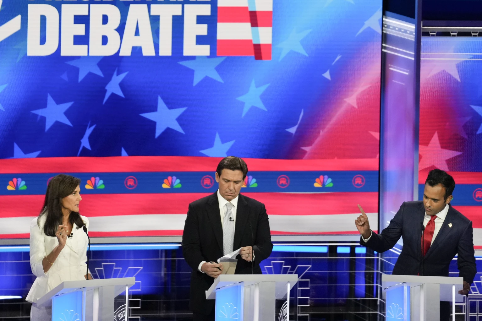GOP candidates tough it out in third debate, but Trump remains favourite for party ticket