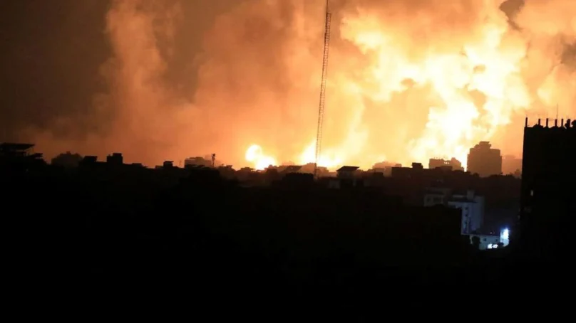 Israeli strikes on Gaza intensify as Western allies pile pressure on Tel Aviv to limit civilian casualties