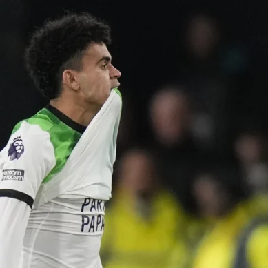 Liverpool forward Luiz Diaz scores an emotional equaliser, sends message for his kidnapped dad