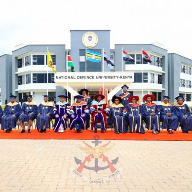 East Africa’s premier defence college, National Defence University Kenya, rolls out first set of graduates