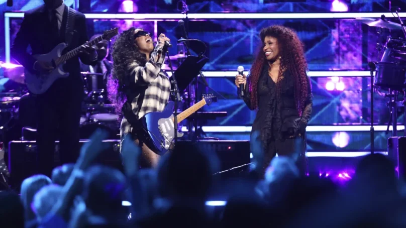 Rock & Roll: Sheryl Crow, Missy Elliott and Chaka Khan rock crowd at Hall of Fame 50th anniversary