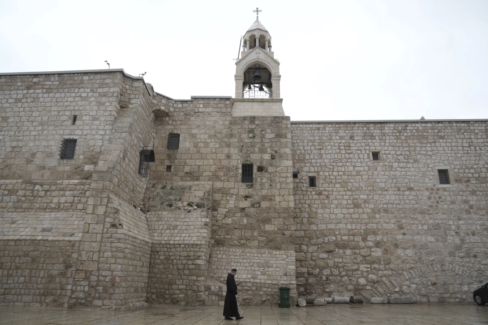 Bethlehem a ghost town on Christmas Eve as celebrations are halted due to Israel-Hamas war