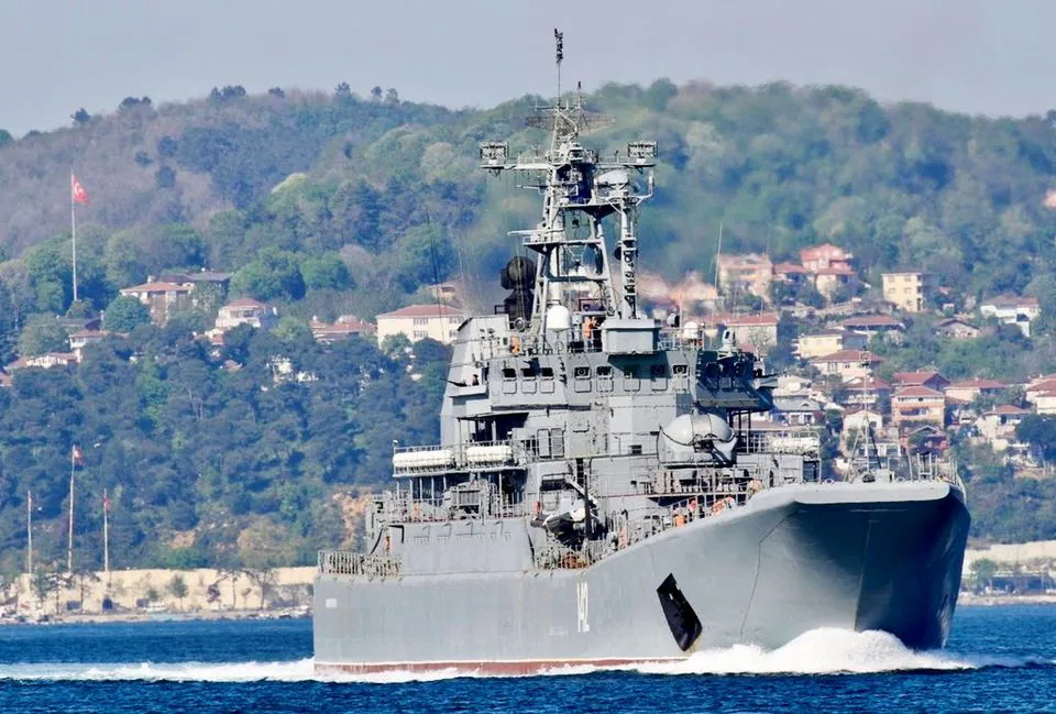 Moscow admits Ukrainian Air Force had inflicted damage on its giant warship on Crimean port