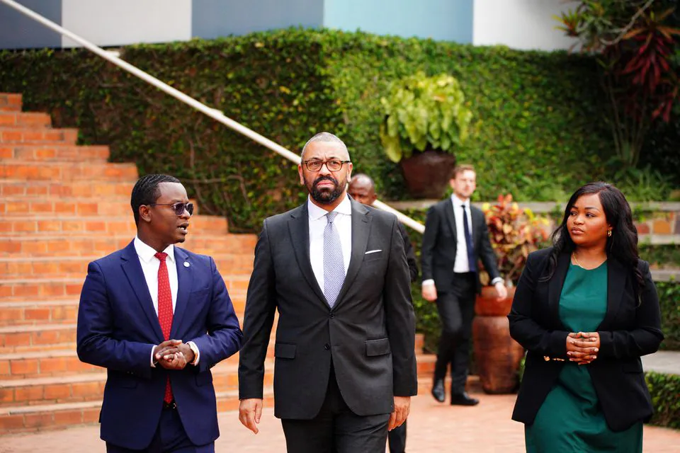 UK home secretary arrives in Kigali, ready to sign controversial asylum treaty with Rwanda