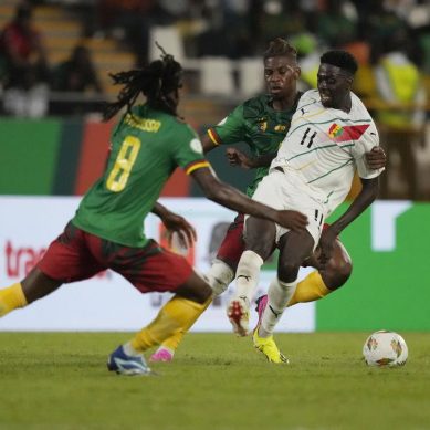 Fancied Cameroon struggle to draw with Guinea in their Africa Cup of Nations opening match