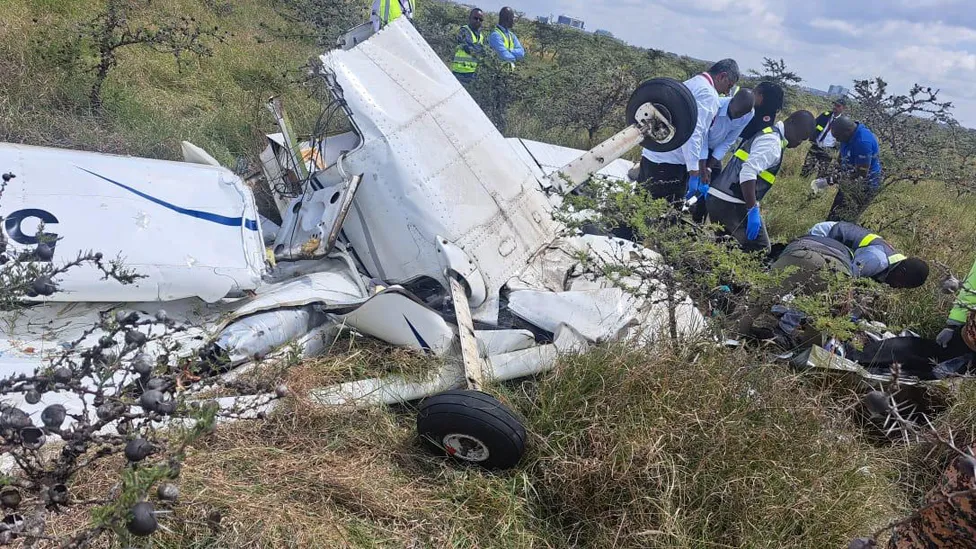 Student pilot and trainer killed in air collision with passenger aircraft over Kenya’s capital