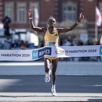 Kenyan Kipruto and Ethiopian Kebede win Tokyo Marathon in course record times