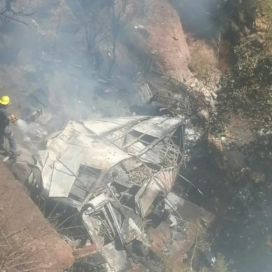 Transport ministry: An 8-year old only survivor as South Africa bus crash kills 45 Easter pilgrims