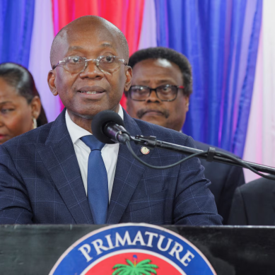Haiti interim government sworn in as gangs hold capital ‘hostage’ and Kenya promises ‘rapid deployment’