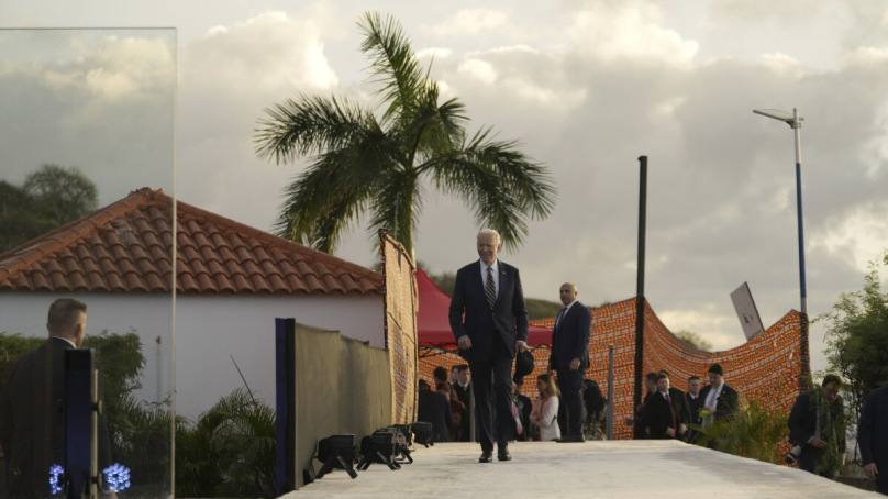 With a month left of his tenure, Biden is uses visit to Angola to push US interests in African