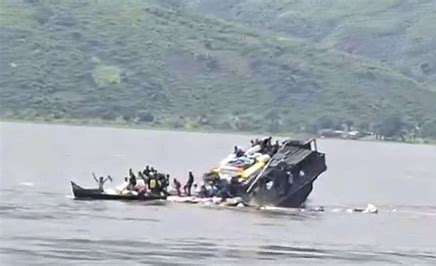Overloaded boats capsizes, kills at least 25 on Fimi River in Democratic Republic of Congo