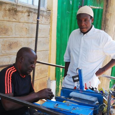 Down, but not out: How Kakamega locksmith who dropped out of school and lost leg in road accident towers over peers