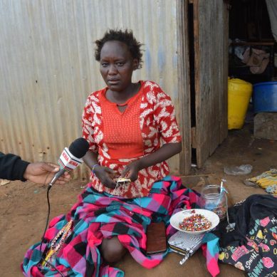 Doomed to live in penury due to disability and stabbed with knife by sister, poor Maasai mom defies the odds to fend for her children